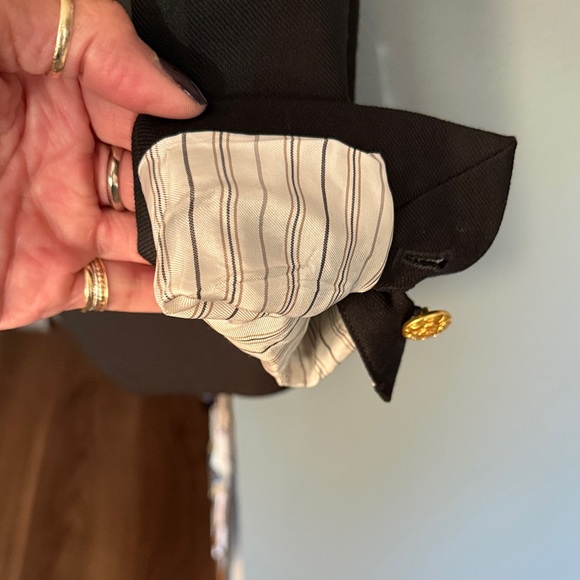 Banana Republic Black Blazer with Gold Buttons - Picture 6 of 6